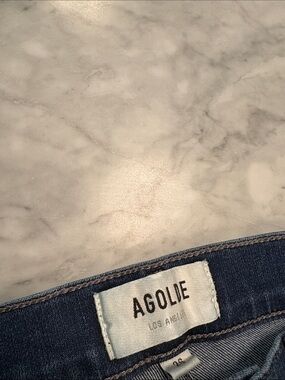 Agolde jeans, high waisted skinny.